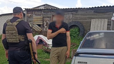 На Харківщині водій, який перебуває у розшуку ТЦК, збив поліцейського