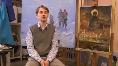 "Роблю свій внесок у нашу перемогу". Художник із Франківська розпродує картини, аби допомогти ЗСУ