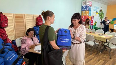 "Родина, родина — це вся Україна". У Вінниці для родин-переселенців влаштували активне дозвілля