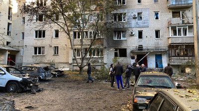 наслідки обстрілу Кропивницького