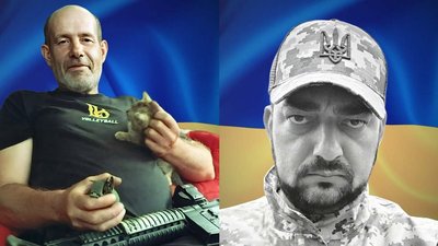 Полеглі військові Олександр Скібінський та Артем Печеряга