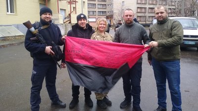 Віра Моталюк під час служби на Харківщині Віра Моталюк під час служби на Харківщині