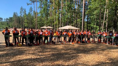 На Житомирщині визначили кращого лісоруба На Житомирщині визначили кращого лісоруба