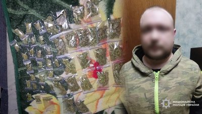 Наркотики на Чернігівщині: у Чернігові затримали підозрюваного у наркозбуті
