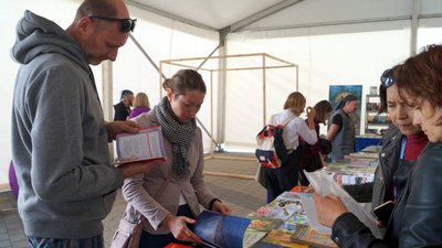 У Дніпрі вчетверте розпочався міжнародний книжковий фестиваль Book Space – фоторепортаж У Дніпрі вчетверте розпочався міжнародний книжковий фестиваль Book Space – фоторепортаж