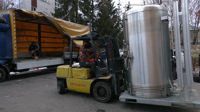 Нова бочка в лікарні Нова бочка в лікарні