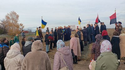 На Волині відкрили пам'ятний знак бійцям ОУН На Волині відкрили пам'ятний знак бійцям ОУН