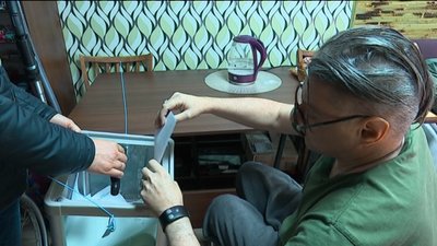 Як у Сумах відбувалося голосування виборців вдома Як у Сумах відбувалося голосування виборців вдома