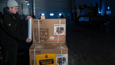 Київ отримав допомогу від Німеччини та Польщі: генератори, газові плити, грілки