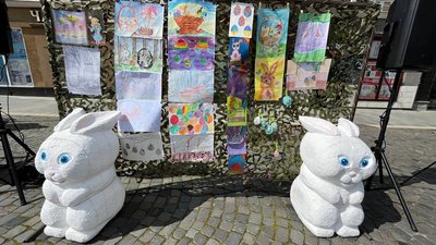 В Ужгороді відкрили виставку писанок-мальованок з Київської області В Ужгороді відкрили виставку писанок-мальованок з Київської області
