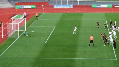 Житомирське "Полісся" вдома переграло "Буковину" з рахунком 2:0, обидва голи – з пенальті