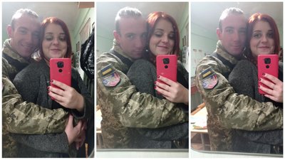 Кохані військовий Іван Ковальов та дівчина Юлія Рябуха Кохані військовий Іван Ковальов та дівчина Юлія Рябуха