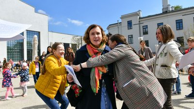 Уродженка Тернопільщини провела гаївки для українців у Польщі Уродженка Тернопільщини провела гаївки для українців у Польщі