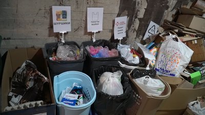 Дніпрянин Олександр Гречка облаштував пункт прийому вторсировини у підвалі багатоповерхівки Дніпрянин Олександр Гречка облаштував пункт прийому вторсировини у підвалі багатоповерхівки