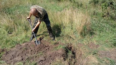 На Сумщині виявили частини ракет С-8 та від РСЗВ "Смерч" На Сумщині виявили частини ракет С-8 та від РСЗВ "Смерч"