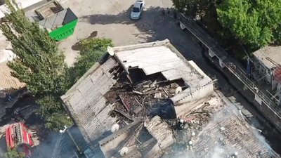У Херсоні сталась пожежа у 5-поверховому житловому будинку У Херсоні сталась пожежа у 5-поверховому житловому будинку