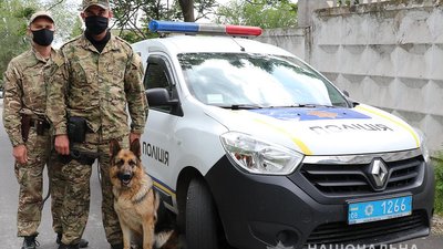 На Запоріжжі службова собака допомогла знайти підозрюваного у крадіжці На Запоріжжі службова собака допомогла знайти підозрюваного у крадіжці
