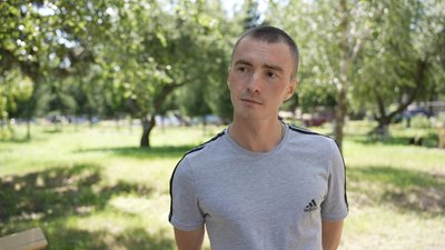 Звільнений з полону захисник Андрій Муравський з Козятина, що на Вінниччині