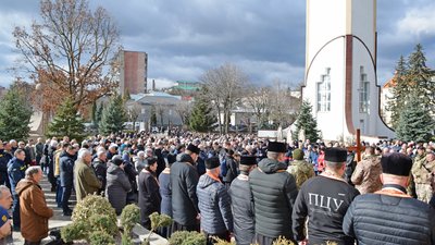 На Тернопільщині зустріли тіло загиблого військового Романа Кулика