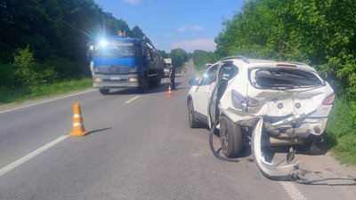 На Тернопільщині у ДТП травмувалися люди