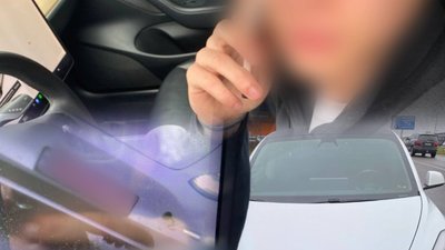 Неповнолітній на Теслі в Рованцях