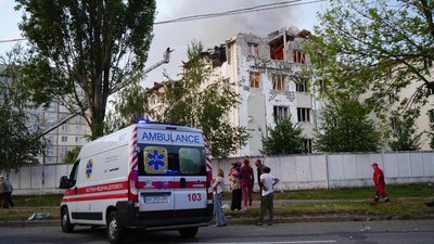 Індустріальний район, велика кільцева 4, 18 серпня 2025 року, швидка