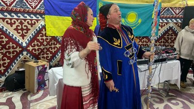 Юрта незламності відкрилася сьогодні у Києві Юрта незламності відкрилася сьогодні у Києві