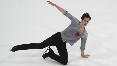Кирило Марсак під час довільної програми одиночного катання