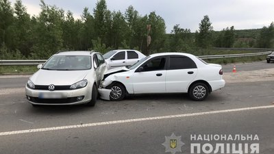 Аварія на в'їзді до Полтави Аварія на в'їзді до Полтави
