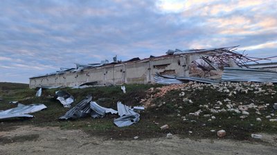 сільгосппідприємство після удару КАБ