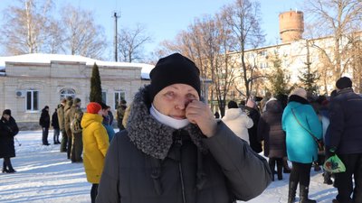 В Охтирці на Сумщині поховали військового Едуарда Даниленка В Охтирці на Сумщині поховали військового Едуарда Даниленка