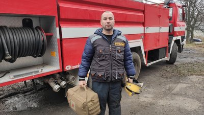 Збираються та виїжджають по сигналу тривоги: добровільні пожежні формування на Волині Збираються та виїжджають по сигналу тривоги: добровільні пожежні формування на Волині