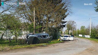 На Рівненщині 18-річна водійка втрапила в ДТП, "Драгер" показав 3,18 проміле