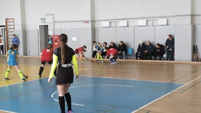 Юні хокеїстки стартували у чемпіонаті України Юні хокеїстки стартували у чемпіонаті України