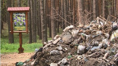 "Вигнати вовка": у селі на Черкащині хочуть позбутися сміттєзвалища в лісі "Вигнати вовка": у селі на Черкащині хочуть позбутися сміттєзвалища в лісі