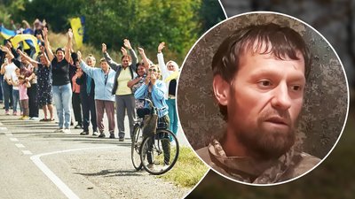 Звільнений з полону Андрій Симотюк