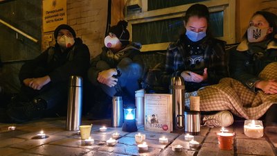У Києві відбулася акція проти цензури до річниці вироку Стусу