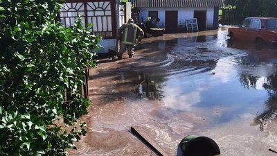 На Одещині через негоду підтопило 70 домогосподарств На Одещині через негоду підтопило 70 домогосподарств