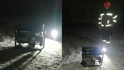 Через знеструмлення і пацієнта на ШВЛ лікарня на Рівненщині викликала ДСНС з генератором