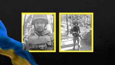 Загинули за Україну: у Черкасах віддали останню шану двом загиблим захисникам