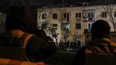 Обстріл. Подільський район Києва