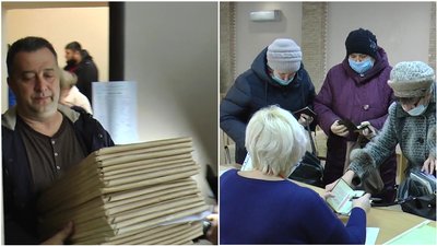 На Донеччині, на виборчому окрузі №50, розпочали видавати бюлетені для дільниць