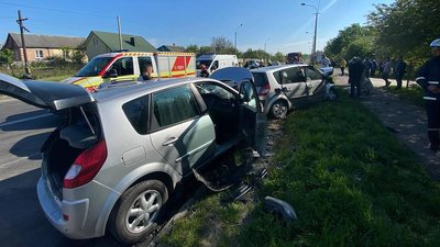 У Рівному сталася потрійна аварія — ДСНС