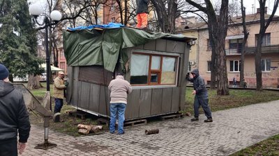 У Франківську таки встановили пункт охорони громадського порядку