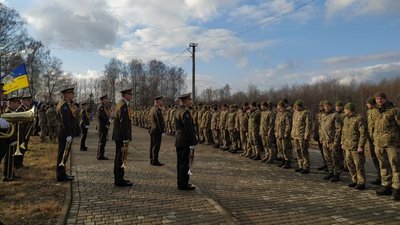 Бійці 109 окремого гірсько-штурмового батальйону повернулися на Франківщину із зони ООС Бійці 109 окремого гірсько-штурмового батальйону повернулися на Франківщину із зони ООС