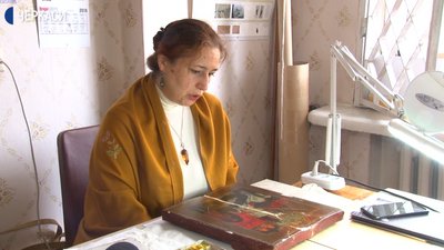 У Черкаському художньому музеї реставрують ікону У Черкаському художньому музеї реставрують ікону