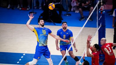 Збірна України з волейболу у стартовому матчі Ліги націй проти Японії
