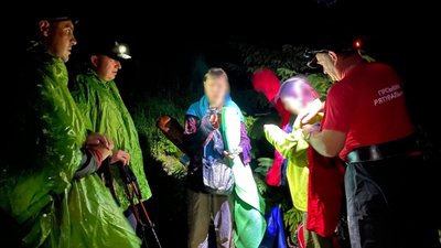 У Карпатах у двох мандрівниць з Харківщини погіршилося самопочуття — знадобилася допомога рятувальників