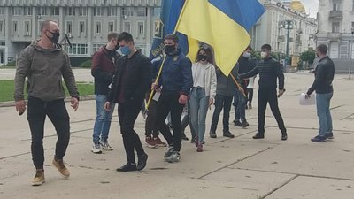 У Сумах протестували проти Єрмака