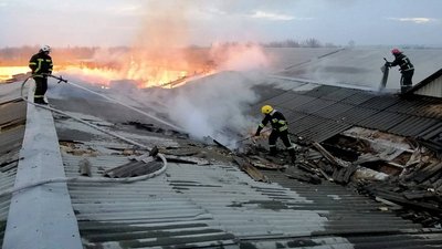 На Житомирщині триває ліквідація пожежі на одному з деревообробних підприємств На Житомирщині триває ліквідація пожежі на одному з деревообробних підприємств
